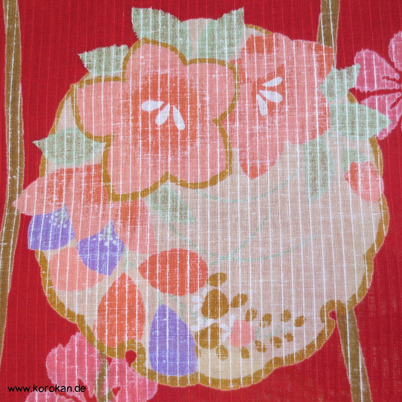 Spiegel, Sakura Yukata Baumwollstoff