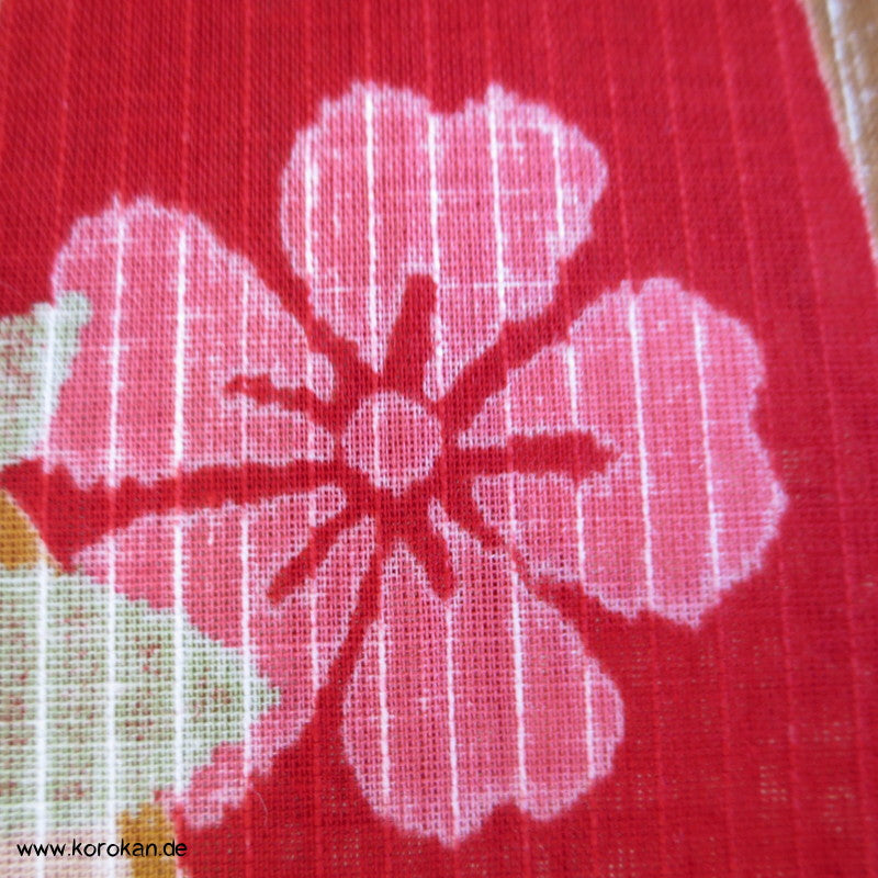 Spiegel, Sakura Yukata Baumwollstoff