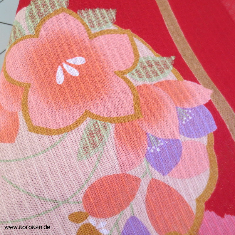 Spiegel, Sakura Yukata Baumwollstoff