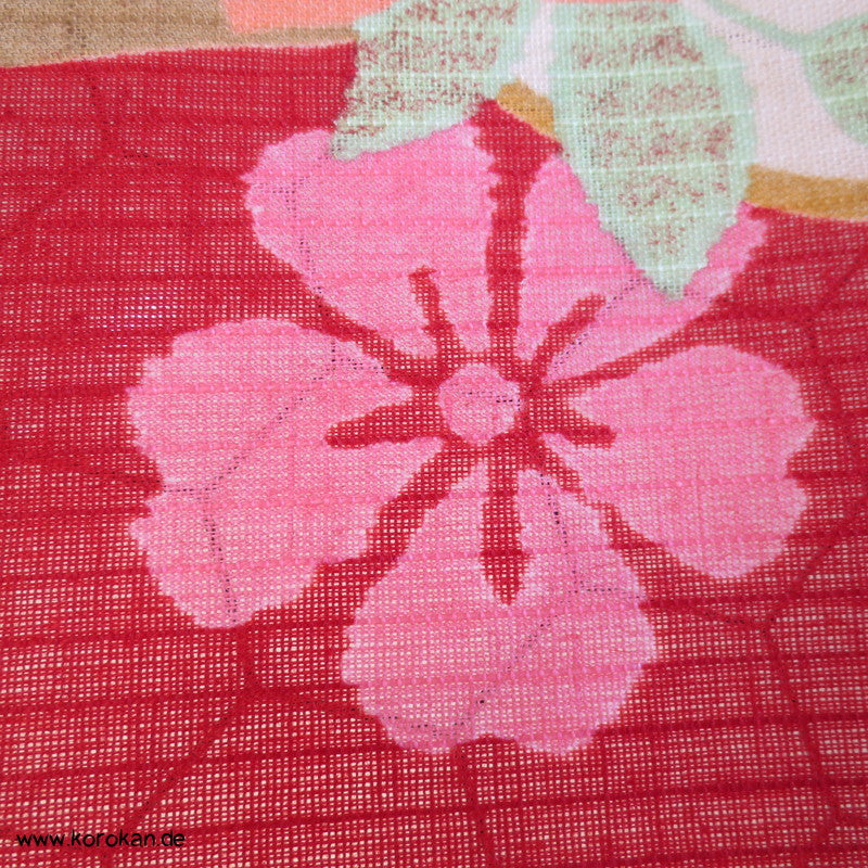 Spiegel, Sakura Yukata Baumwollstoff