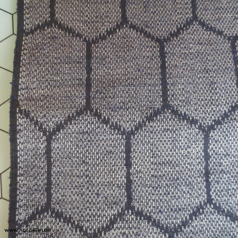 Kikko Kasuri Tsumugi Kimono Japan Seide