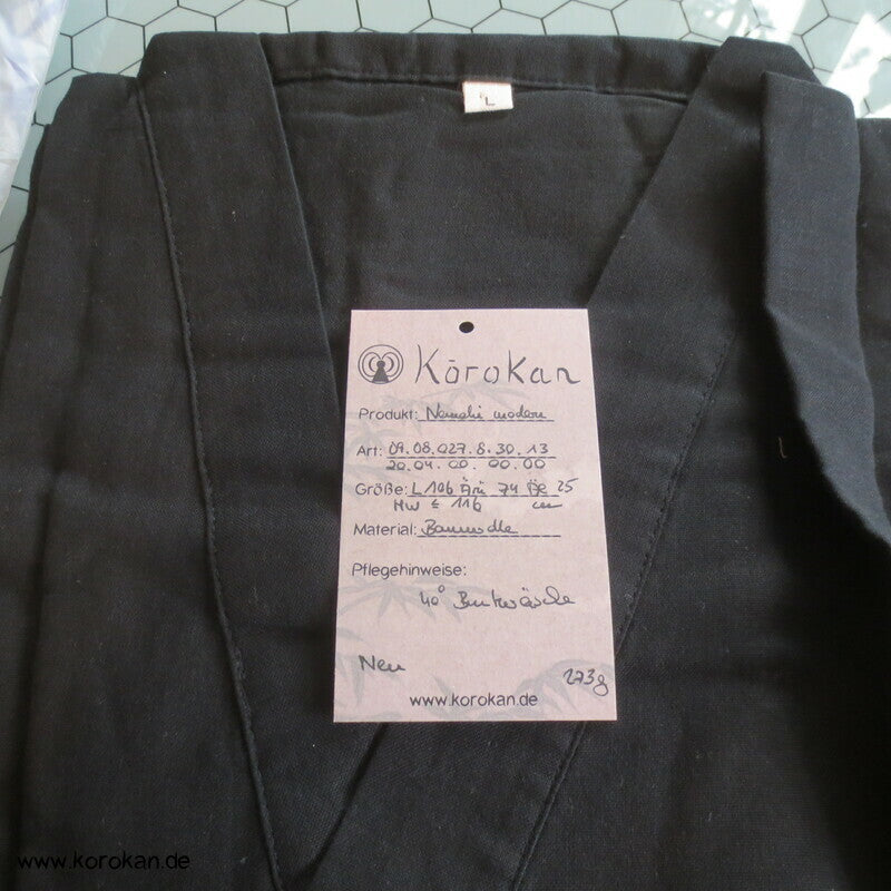 chinesischer Nemaki Schlaf Kimono, doppellagige Baumwollgaze