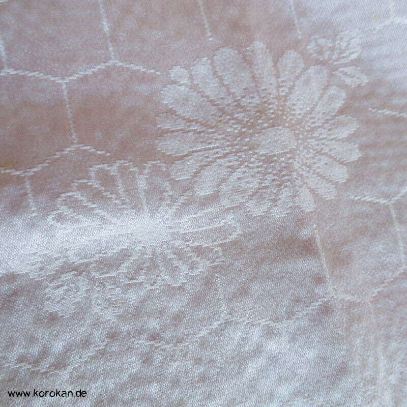 Fake Full Shibori Haori Ahornblätter in rotrosa