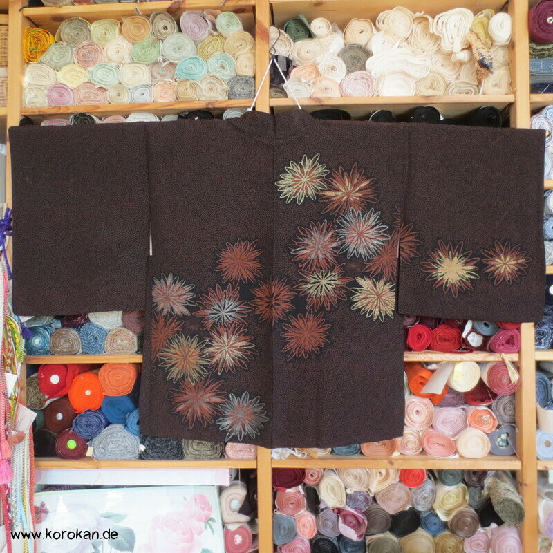 Urushi Mille Kiku Haori Kimono Jacke