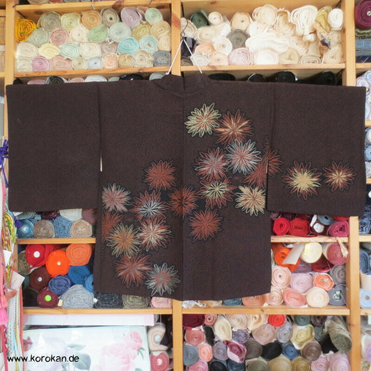 Urushi Mille Kiku Haori Kimono Jacke