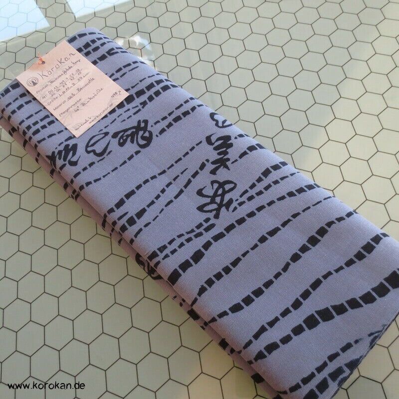 Itajime Kasuri Druck Yukata Kimono Stoff