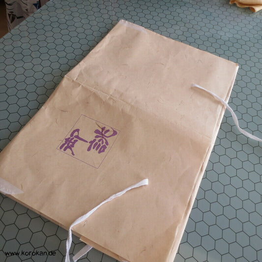 Kimono japanische Papier Haori Kimono Hülle, Kanji