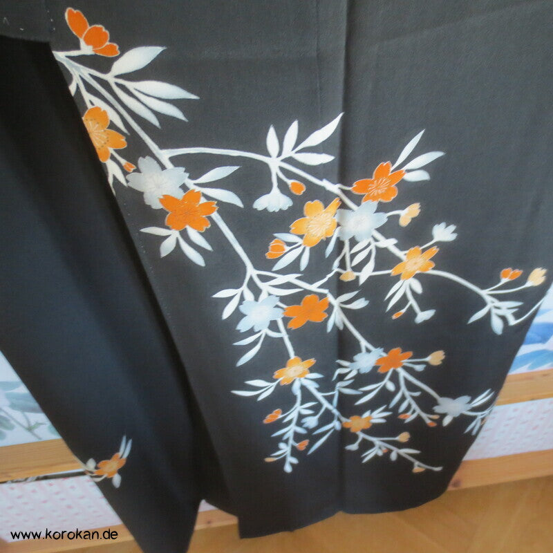Sakura Zweige Tomesode Seiden Kimono