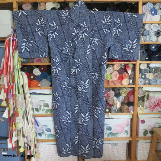 Seersucker / Fake Arimatsu Shibori Bambus Yukata