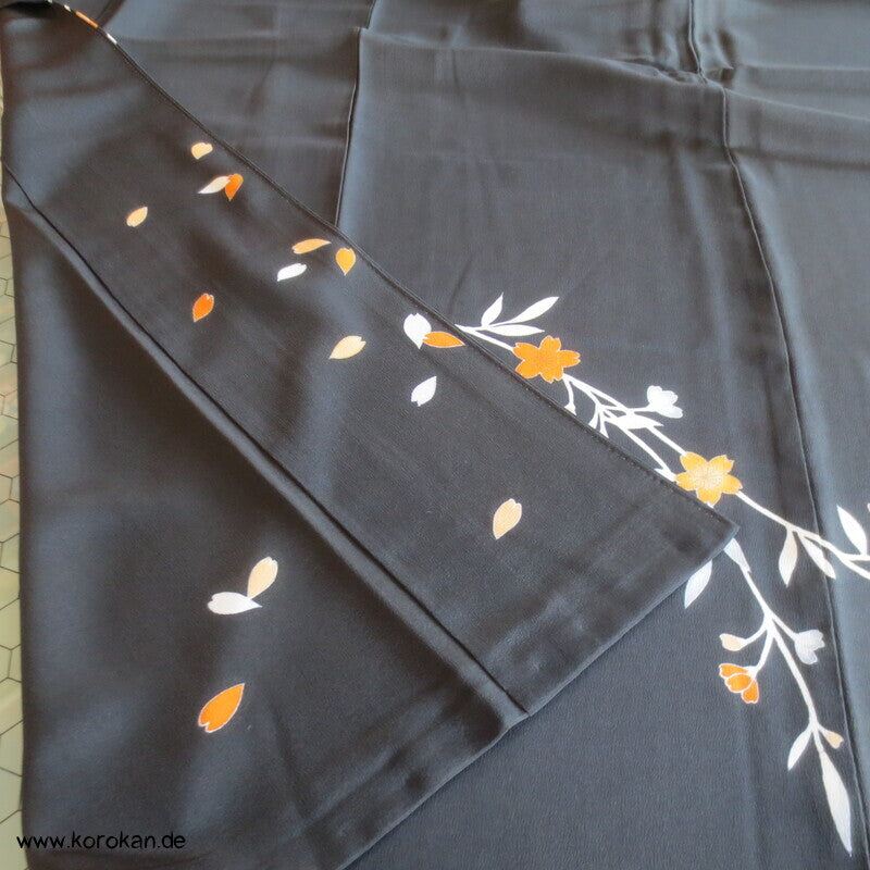 Sakura Zweige Tomesode Seiden Kimono