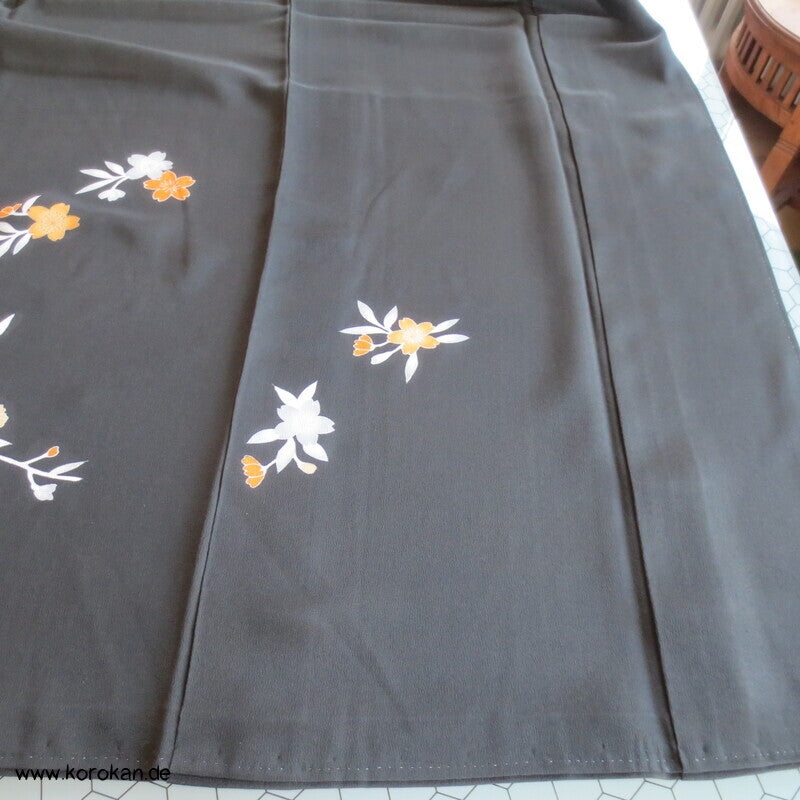 Sakura Zweige Tomesode Seiden Kimono
