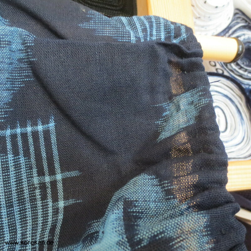 Kurume Baumwoll Kasuri Arbeitsjacke - steif und neu