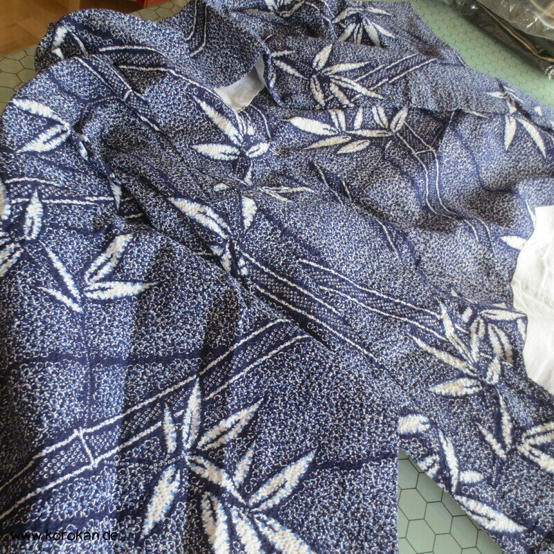 Seersucker / Fake Arimatsu Shibori Bambus Yukata