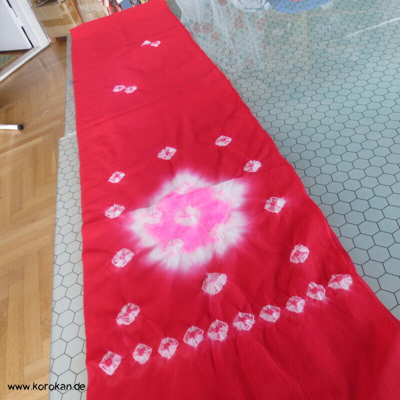 Shibori Pongé Schaltuch Kinder Heko Obi Kimonogürtel