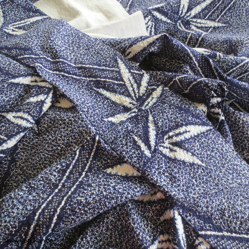 Seersucker / Fake Arimatsu Shibori Bambus Yukata