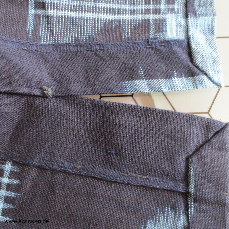 Kurume Baumwoll Kasuri Arbeitsjacke - steif und neu