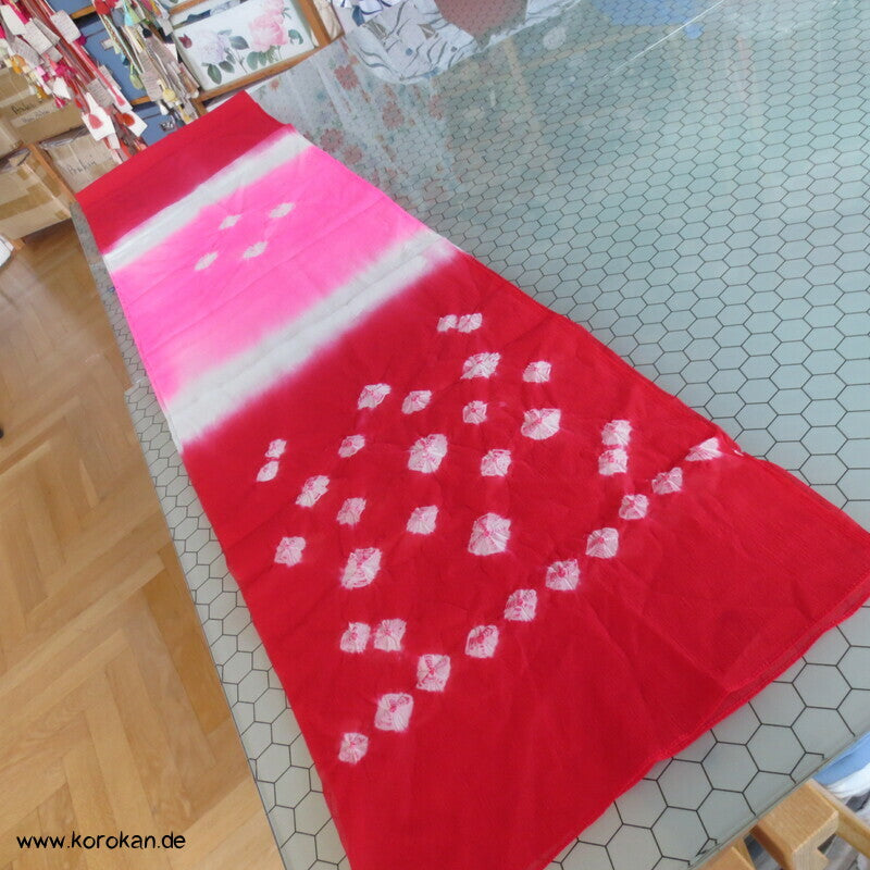 Shibori Pongé Schaltuch Kinder Heko Obi Kimonogürtel