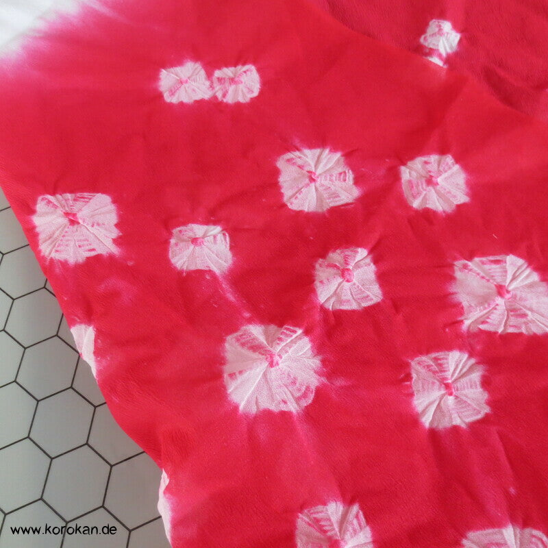 Shibori Pongé Schaltuch Kinder Heko Obi Kimonogürtel