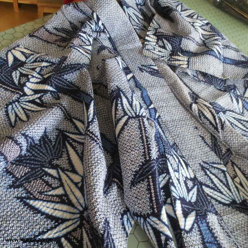 Bambus Seersucker Shibori Yukata
