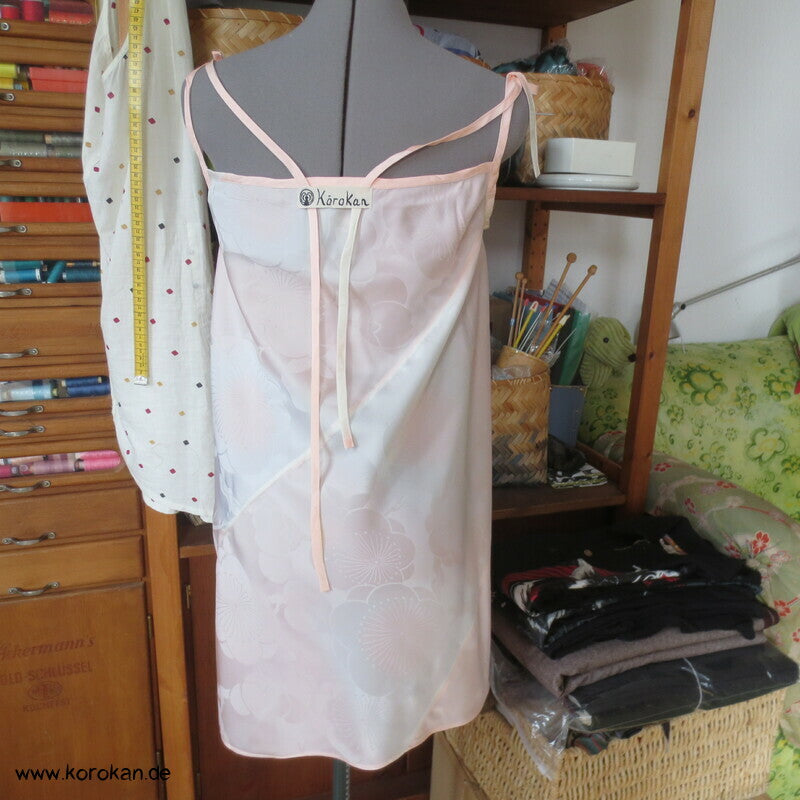 Sakura Bias Cut Juban Seide Zero Waste Unterkleid
