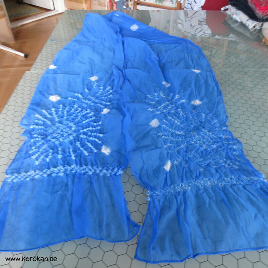 Kinder Shibori Heko Obi, als Schal oder Obiage zum Kimono