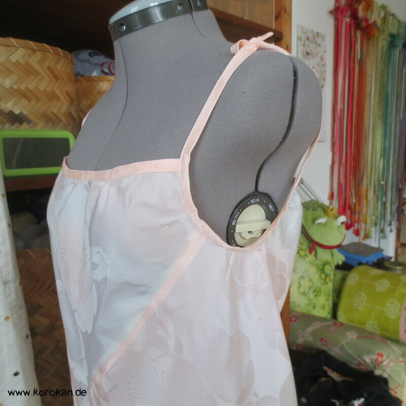 Sakura Bias Cut Juban Seide Zero Waste Unterkleid