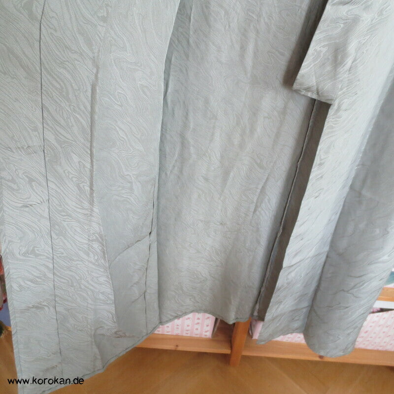blaujadegrüner Iromuji Kimono annual growth Seidendamast
