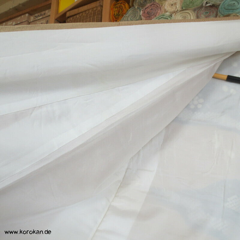 Shibori Fluss auf Sayagata Damast Homongi Kimono