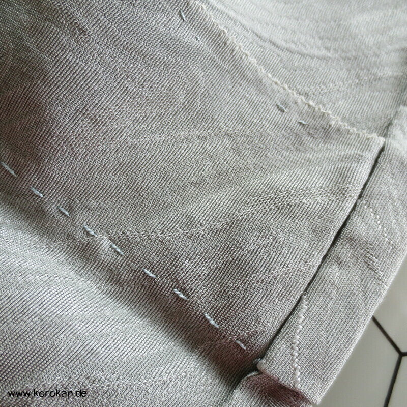 blaujadegrüner Iromuji Kimono annual growth Seidendamast