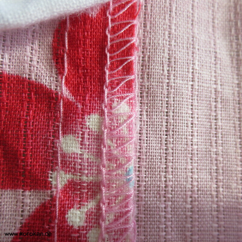 Yukata Kimono für Mädchen, Sakura Blüten auf rosa