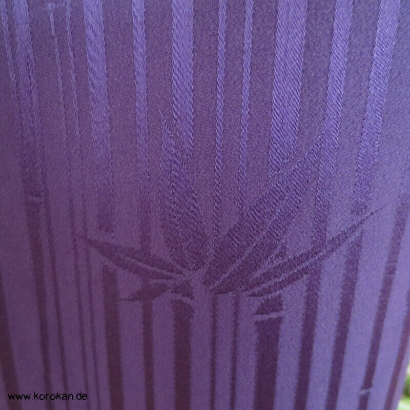 gewebter Bambus, Murasaki lila Iromuji Kimono