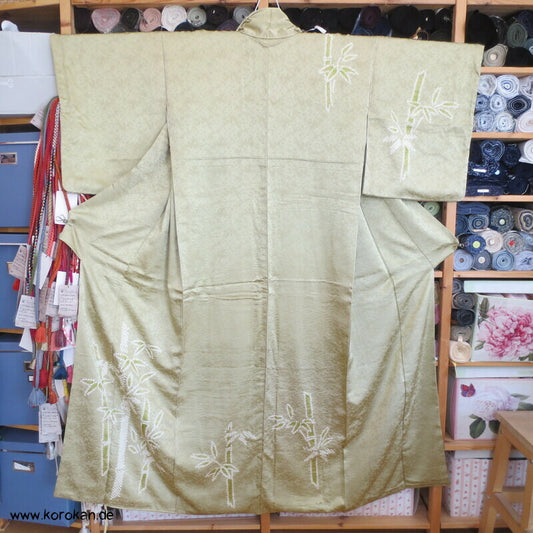 Shibori Bambus Tsukesage Kimono