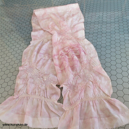 Shibori Tempeldruck Obiage