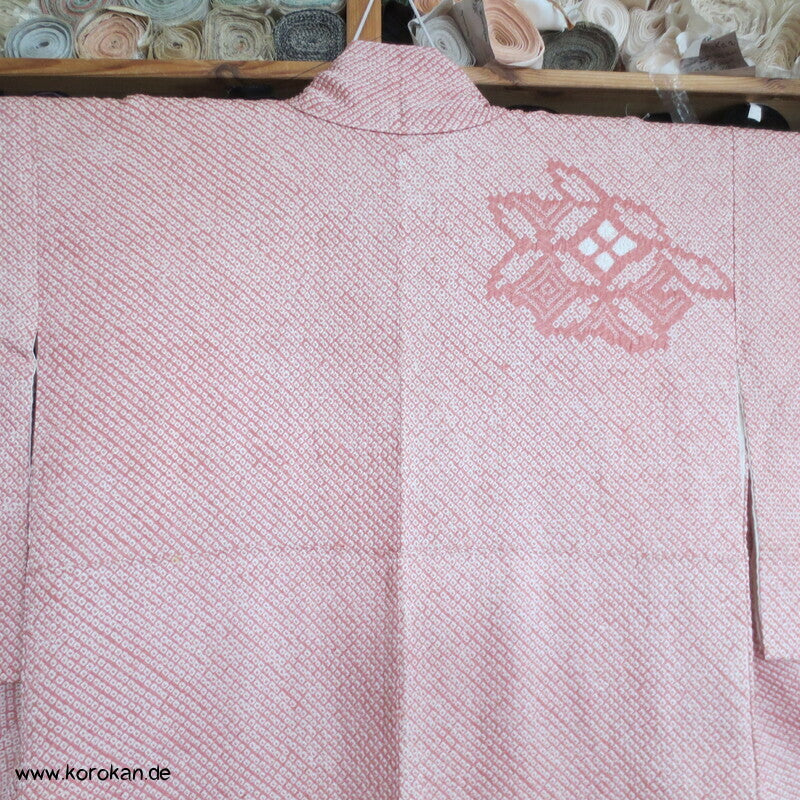 Full Shibori Shippo Motive Tsukesage Kimono