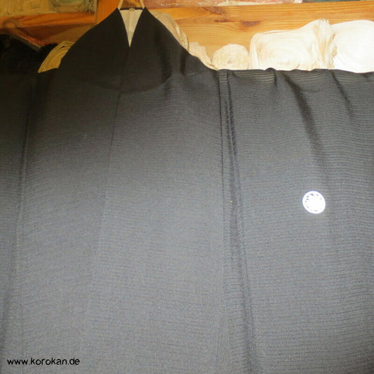 Hitoe Cho Mon Mofuku Sommer Kimono, Rho Seide