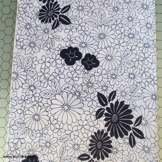 Mille Fleur Yukata Kimono Baumwoll Stoff