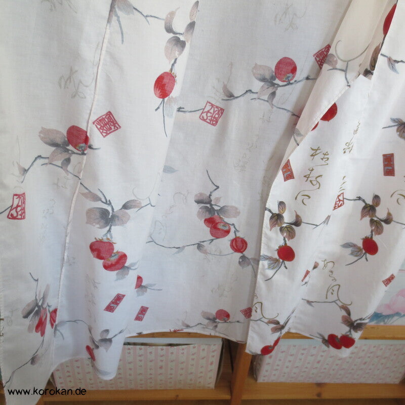 Ichi Ban Japan Kimono Yukata - Morgenmantel mit Gürtel. momo Pfirsiche