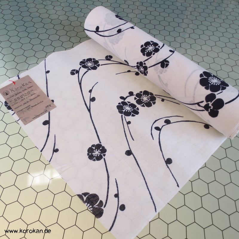 Sakura Zweige Yukata Kimono Baumwoll Stoff