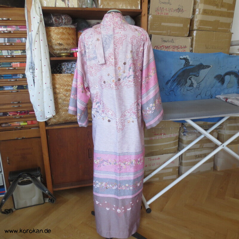 Bassetti Baumwoll Satin Granfoulard als Kimono Morgenmantel, Gr. M