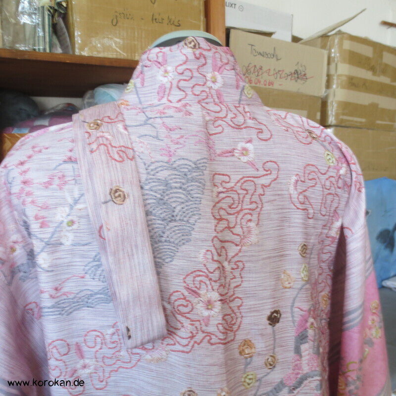Bassetti Baumwoll Satin Granfoulard als Kimono Morgenmantel, Gr. M