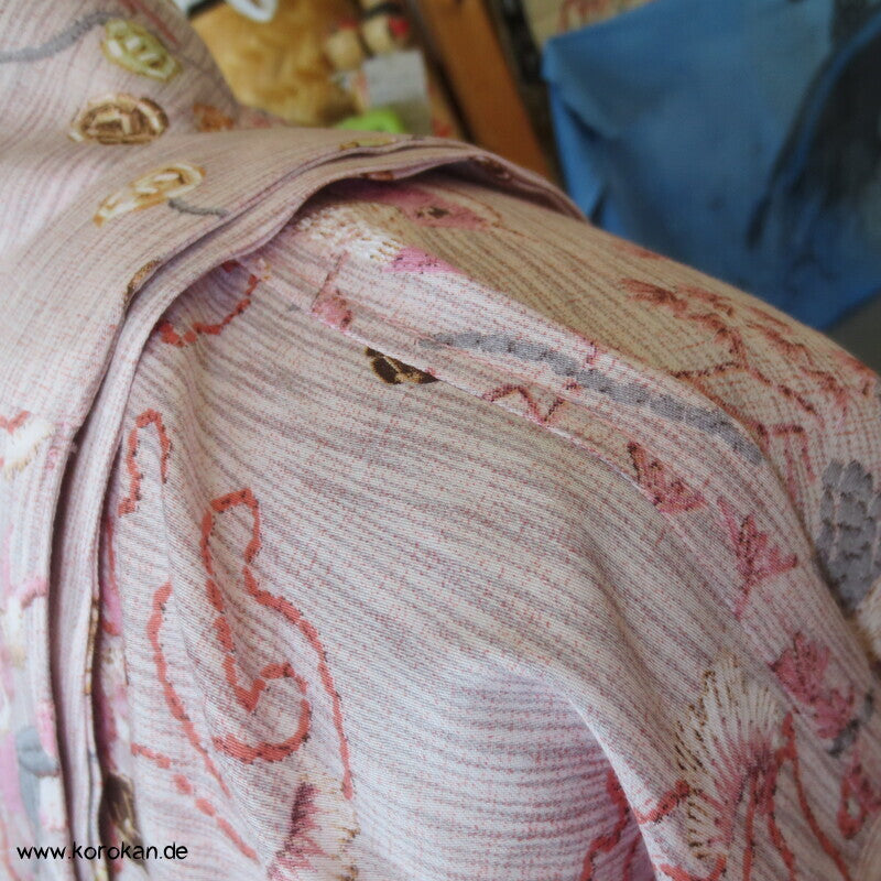 Bassetti Baumwoll Satin Granfoulard als Kimono Morgenmantel, Gr. M