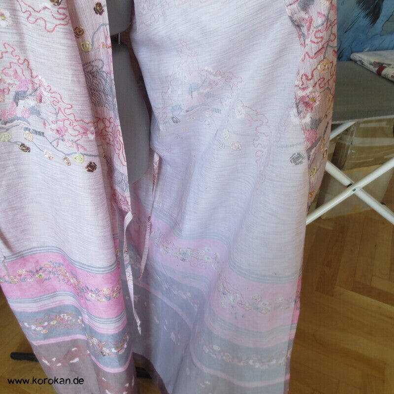 Bassetti Baumwoll Satin Granfoulard als Kimono Morgenmantel, Gr. M