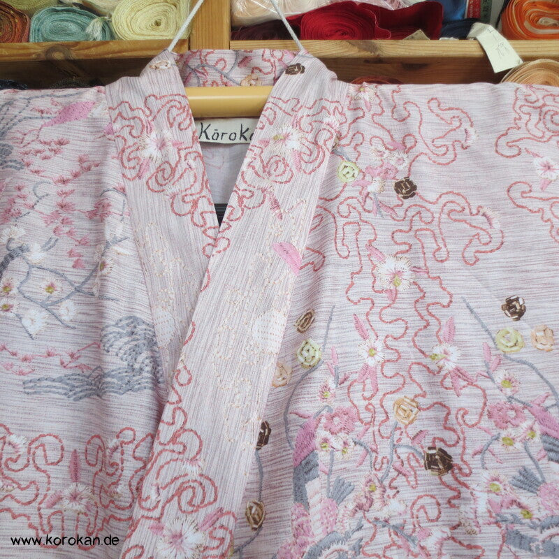 Bassetti Baumwoll Satin Granfoulard als Kimono Morgenmantel, Gr. M