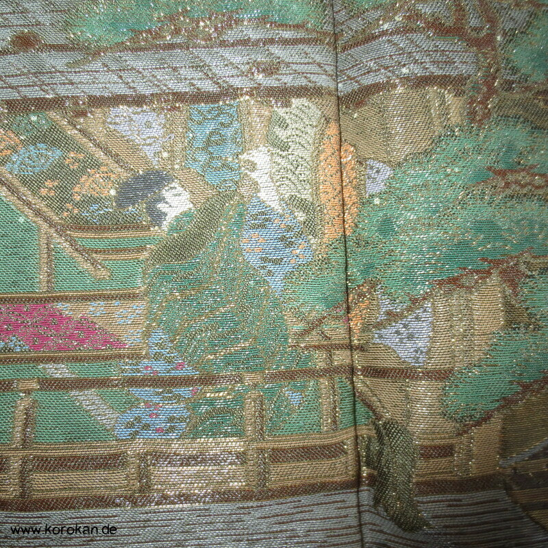 ganze Kimonoherstellung Irotomesode Brokat Kimono
