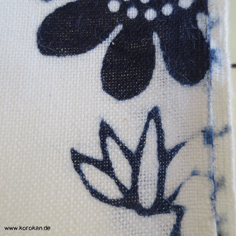 Bambus und Chrysanthemen Yukata Kimono Baumwoll Stoff