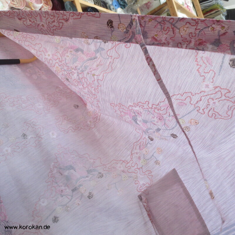 Bassetti Baumwoll Satin Granfoulard als Kimono Morgenmantel, Gr. M