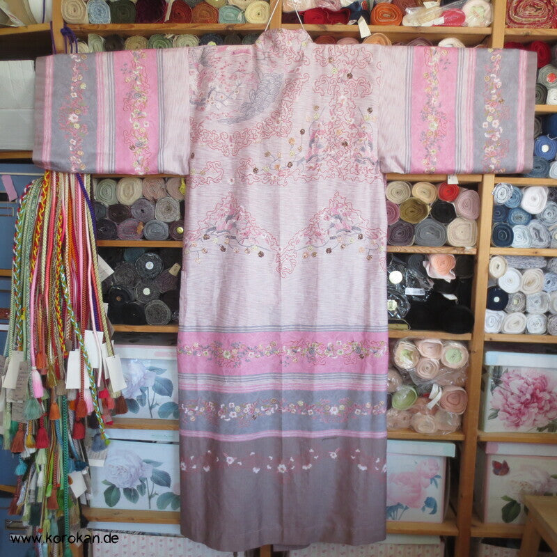 Bassetti Baumwoll Satin Granfoulard als Kimono Morgenmantel, Gr. M