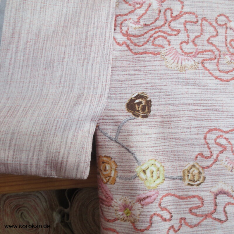 Bassetti Baumwoll Satin Granfoulard als Kimono Morgenmantel, Gr. M