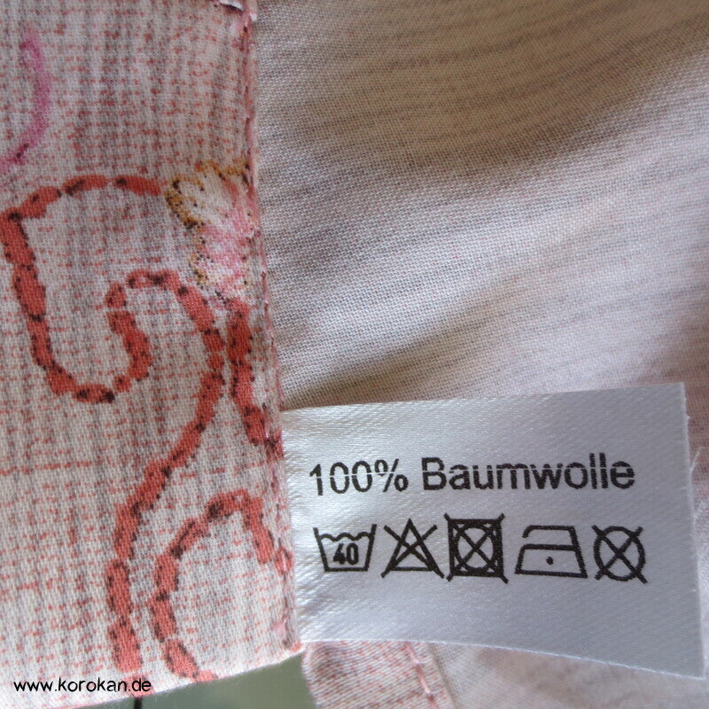 Bassetti Baumwoll Satin Granfoulard als Kimono Morgenmantel, Gr. M