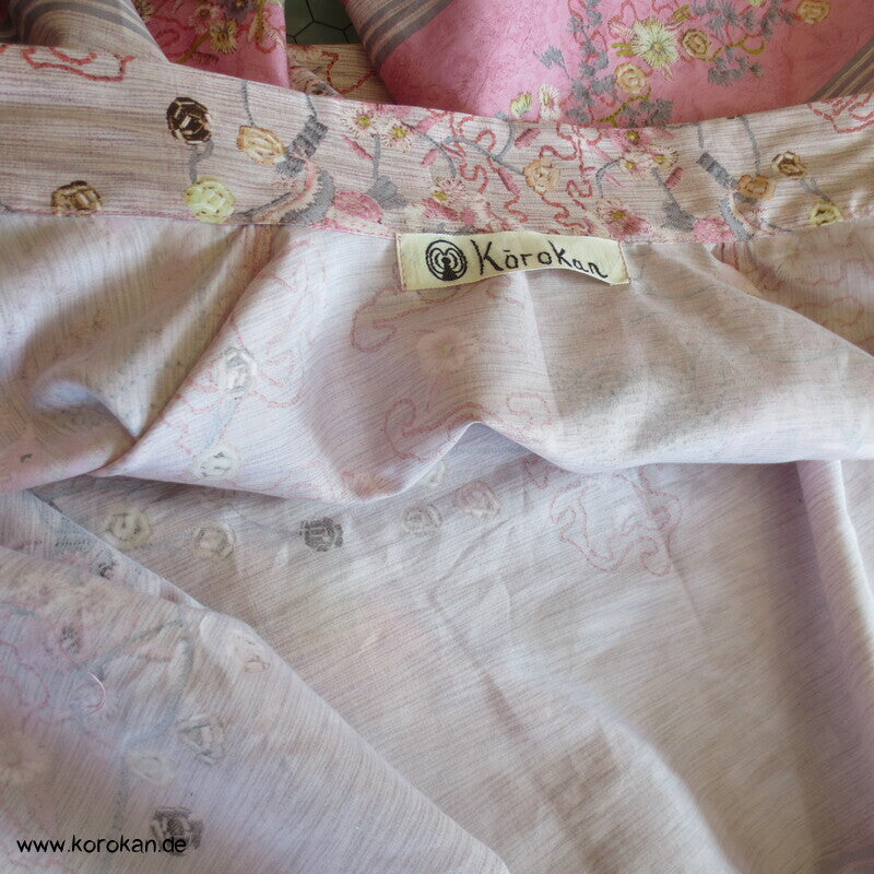 Bassetti Baumwoll Satin Granfoulard als Kimono Morgenmantel, Gr. M